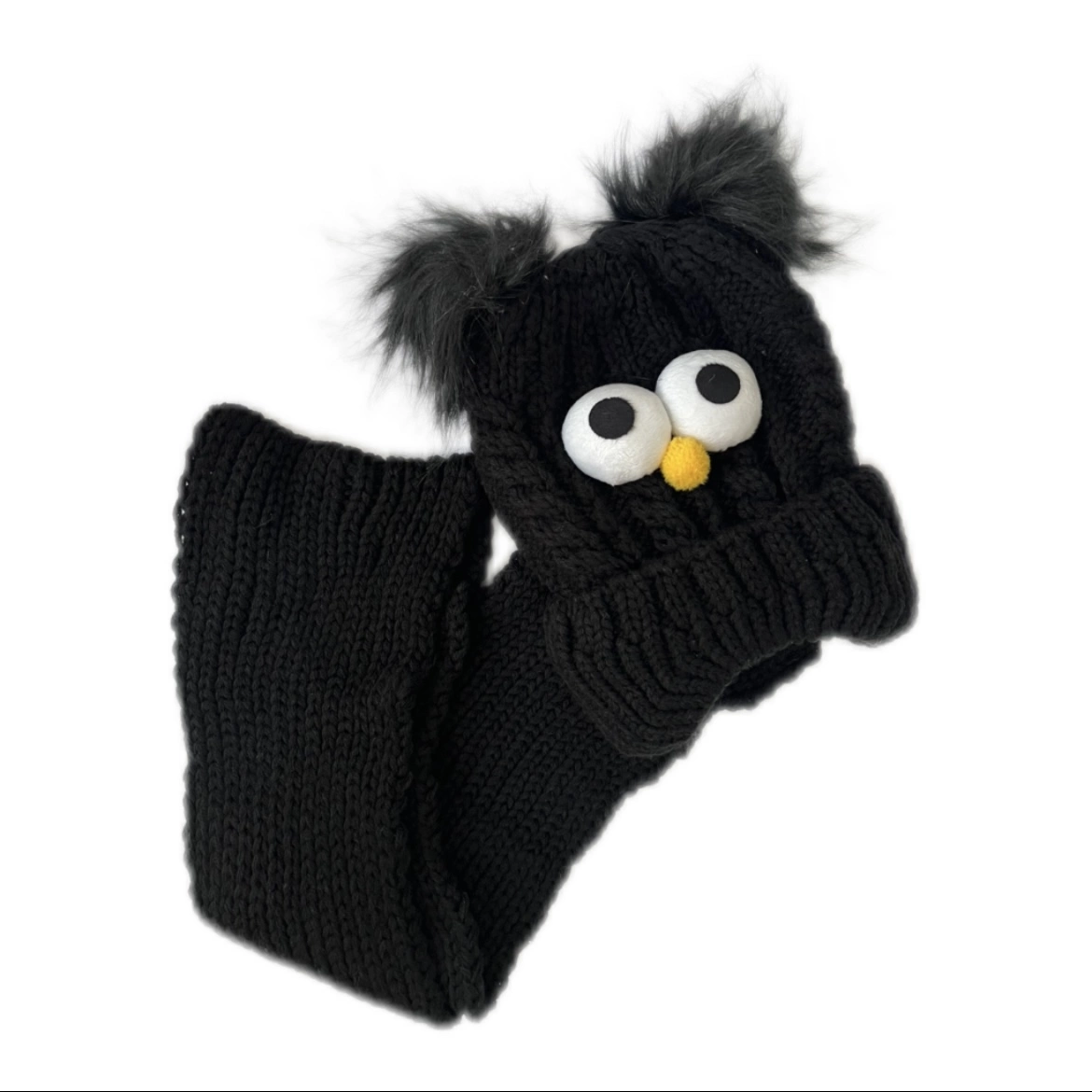 کلاه و شالگردن بچگانه چشمی