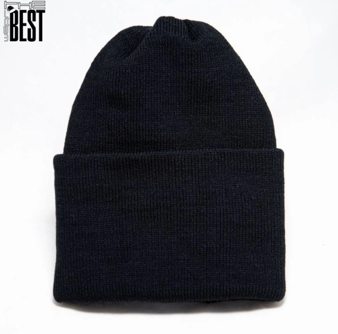 کلاه ریزبافت مردانه مشکی