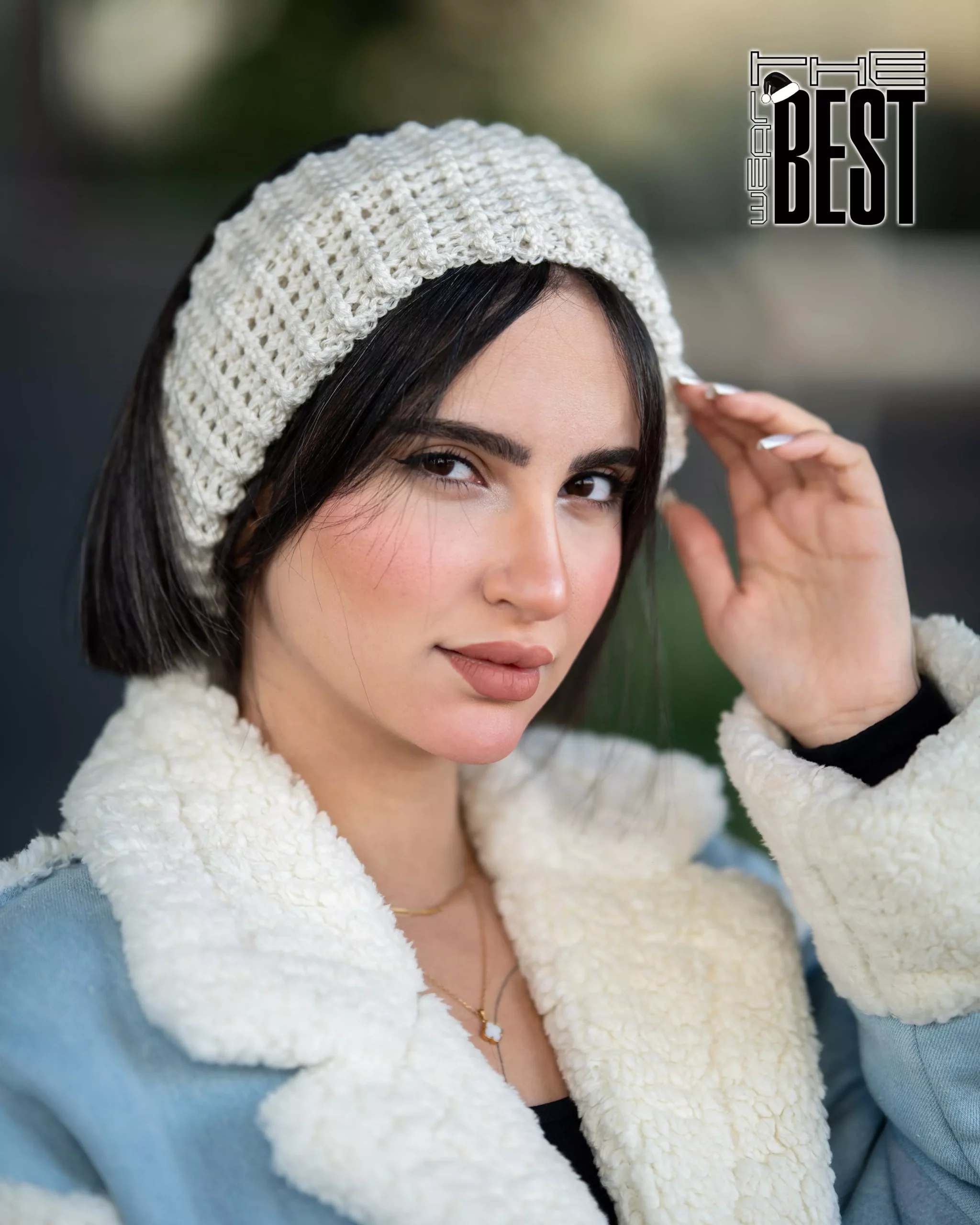 هدبند بافت دخترانه - تصویر 2