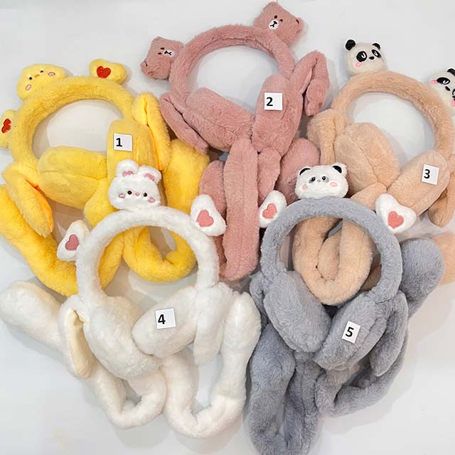 گوشگیر پمپی دخترانه عروسکی - تصویر 2