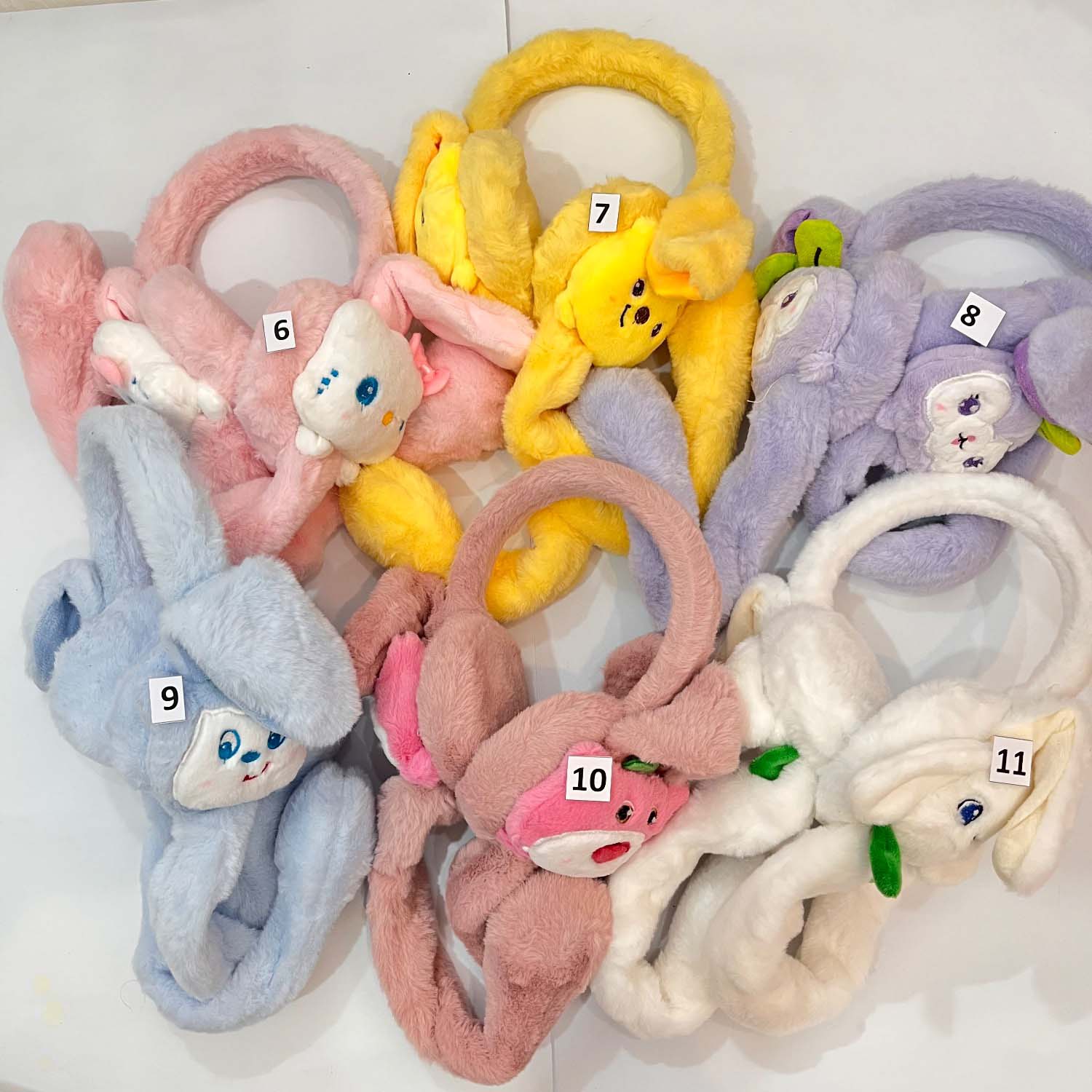 گوشگیر پمپی دخترانه عروسکی - تصویر 3