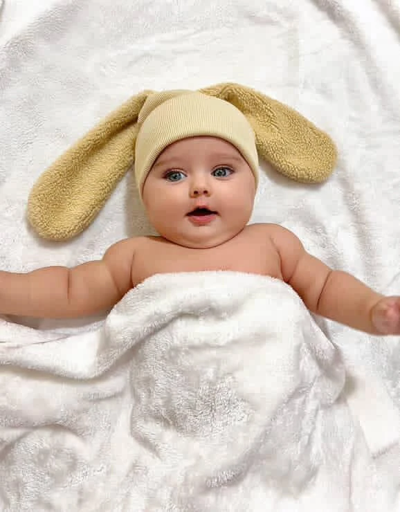 کلاه نوزادی خرگوشی - تصویر 6