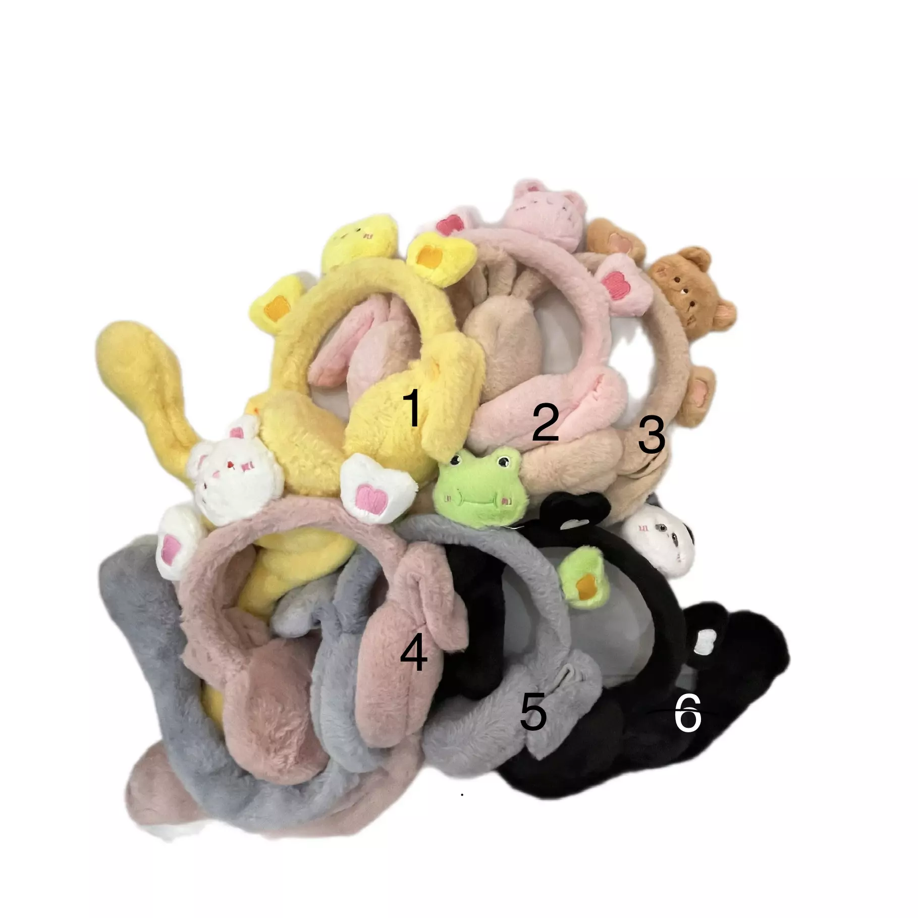 گوشگیر پمپی دخترانه عروسکی - تصویر 3