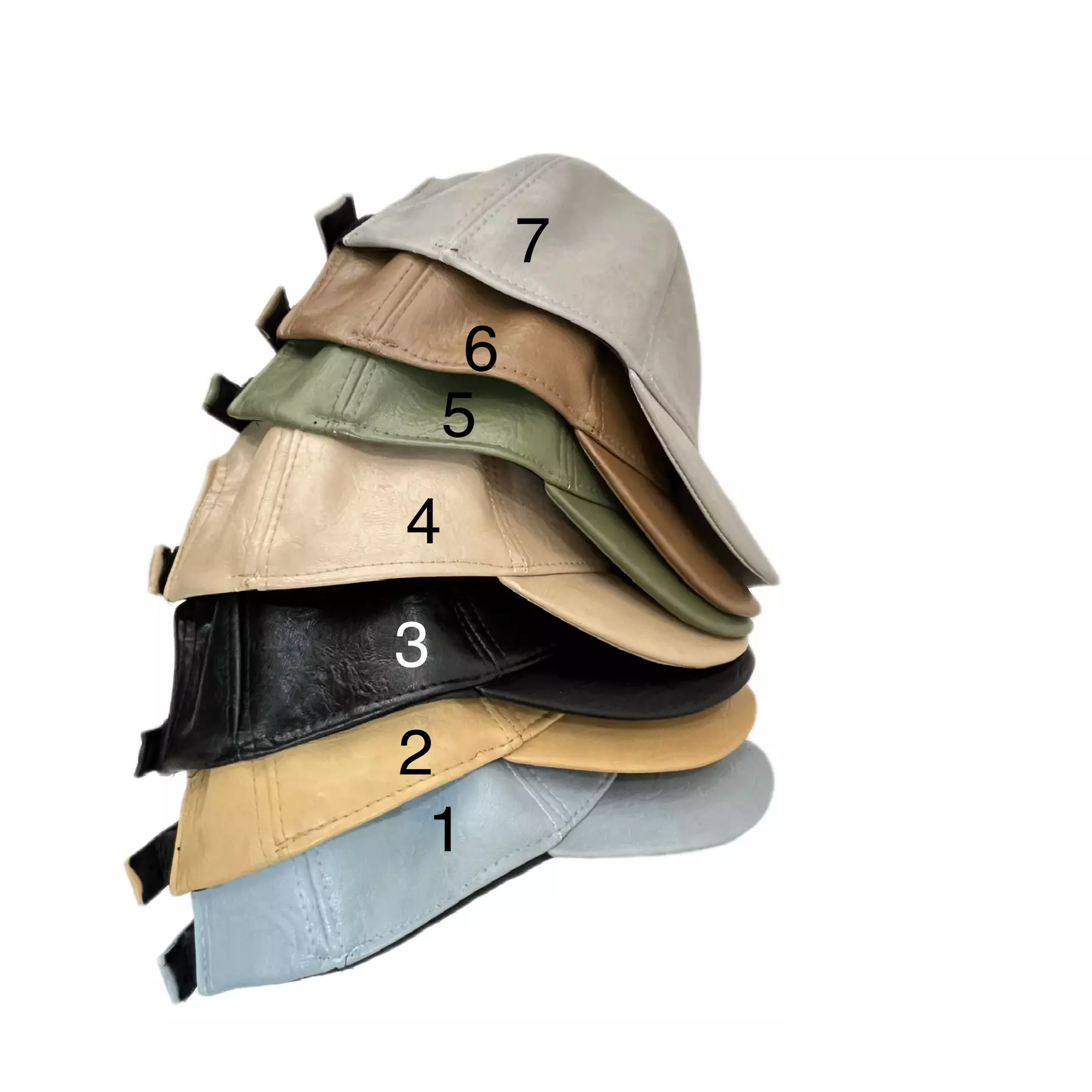 کلاه کپ چرم - تصویر 4